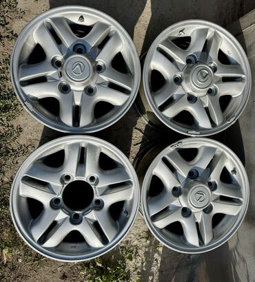 Диски: Литые Диски R 16 Toyota, Комплект, отверстий - 5, Б/у — 9