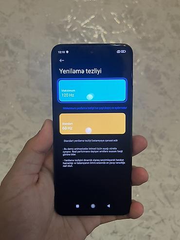 redmi a3 pro: Redmi Note 12, 128 GB, rəng - Qara, Barmaq izi, İki sim kartlı, Face ID — 6