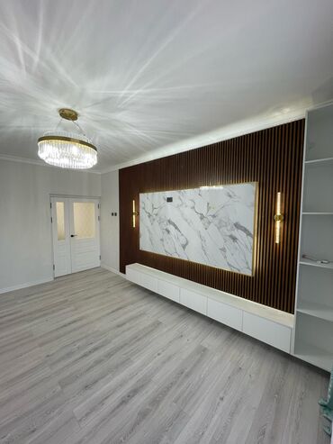 сдаю 2 кв аламедин 1: 2 комнаты, 52 м², 105 серия, 4 этаж, Дизайнерский ремонт
