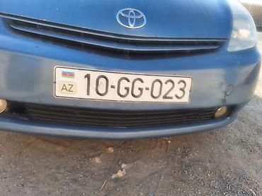 prius kalpak: “10-GG-023” dövlət nömrə nişanı — 1