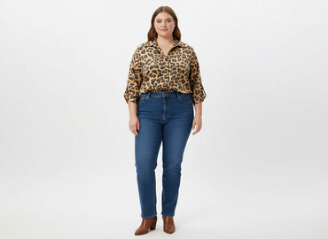 ubrania do the sims 4: Women's blouse, size 4XL