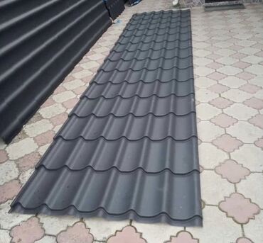 Profnastil: Bu metal kirəmit dam örtüyü üçün nəzərdə tutulmuş, dalğalı profilli — 2