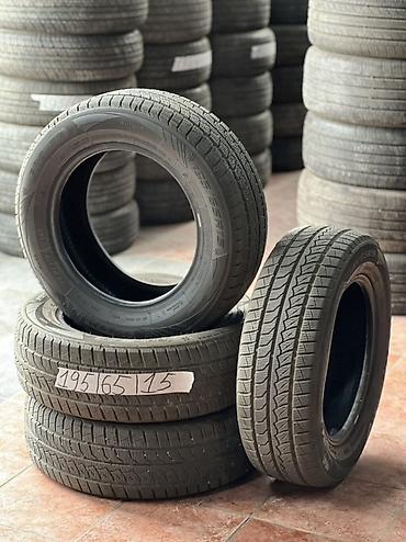 Комплект автомобильных шин 195/65 R15. - Тип: зимние (маркировка