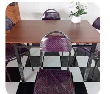 Masalar: Qonaq masası, Yeni, Açılmayan, Laminat, Kvadrat masa — 6