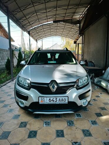 Renault: Renault Sandero: 2017 г., 1.6 л, Автомат, Бензин, Хэтчбэк