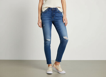 buty hello kitty, sinsay: SZACHOWNICA, Jeans for women, size S