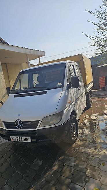 спринтер борт: Легкий грузовик, Mercedes-Benz, Дубль, Б/у — 1