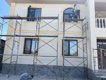 Фасадные работы: Ремонт фасада, Монтаж декоративных элементов, Демонтажные работы | Молдинг | Сухой травертин, Жидкий травертин | Базальт, Пенопласт, Penoplex Больше 6 лет опыта — 13