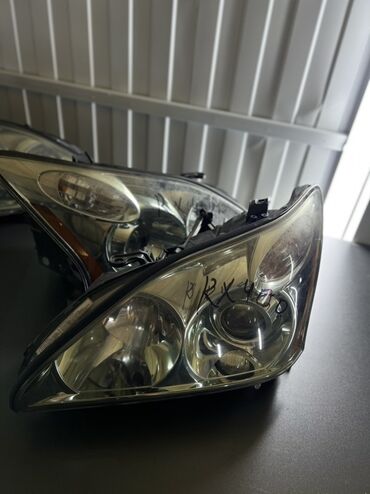 Передние фары: Комплект передних фар Toyota 2005 г., Б/у, Оригинал, США — 15