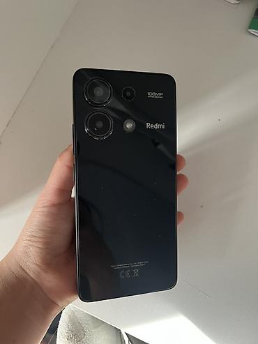 редми 6000: Redmi, Redmi Note 13, Б/у, цвет - Черный, 2 SIM — 1