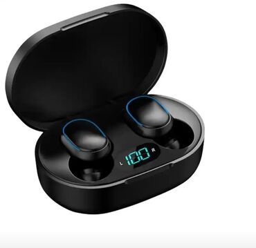 bluetooth nauşniklər: Simsiz (Bluetooth) Qulaqcıqlar, rəng - Qara