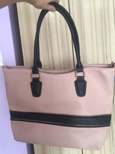 pink torba: Velika torba, kao nova! Boja je puder-roze