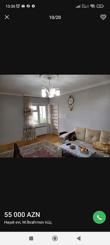 Həyət evləri və villaların satışı: M. İbrahimov küçəsində həyət evi - Ümumi həyət darvazalı, hündür daş — 10