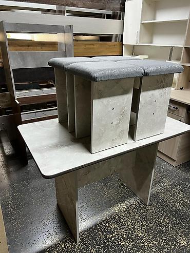 Кухонные столы и стулья: Кухонный стол и стул, Новый — 9