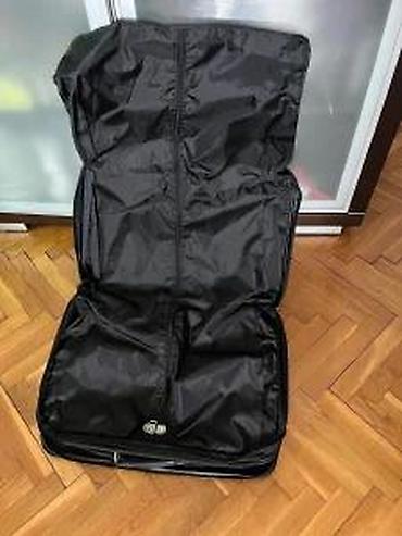 Putni koferi i torbe: Torba/kofer za poslovna putovanja – crni, širi model sa više pregrada — 11