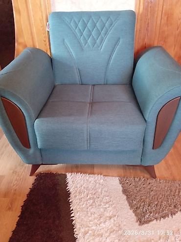 Divan və kreslo dəstləri: İşlənmiş, Divan, 2 kreslo — 2