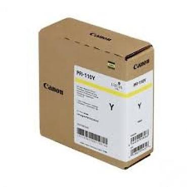 epson a3 printer: Canon PFI-110 Y (2367C001AA) – Yellow pigment mürəkkəb kartric, 160 ml — 1