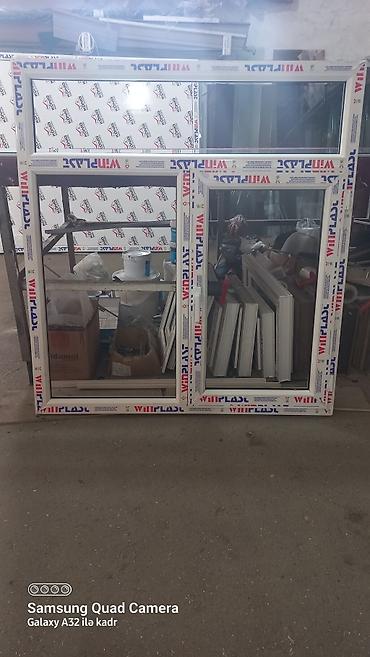 plastik bocka: Plastik Pəncərə Təzə 130xhündürlük 140=130 man 140 *140 =140 man — 3
