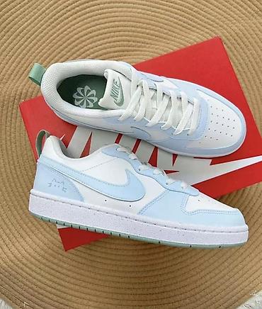 nike dunk low: Кроссовки Nike Court Borough Low SE (детские/юношеские) - Цвет: белый — 2