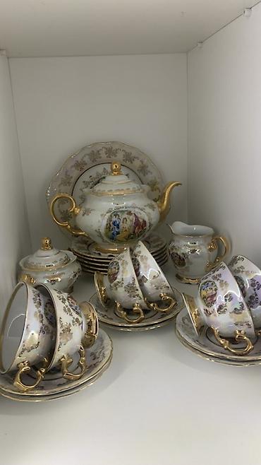 yolka resmi: Çay dəsti, Farfor, Madonna, 6 nəfərlik, Yaponiya — 2