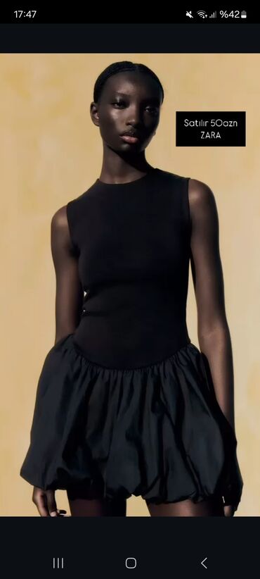 zara платье: Ziyafət donu, Mini, Zara, S (EU 36)