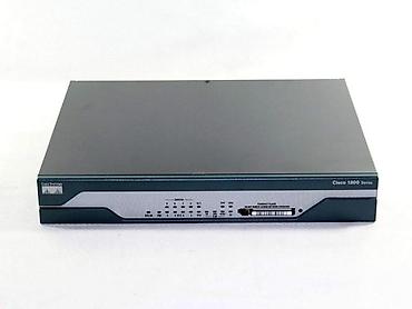 Модемы и сетевое оборудование: Маршрутизатор Cisco 1811 Полностью рабочий и сброшен до заводских — 1
