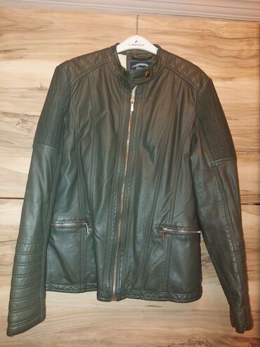 Kurtkalar: Kurtka, Dəri, Payız, XL — 2