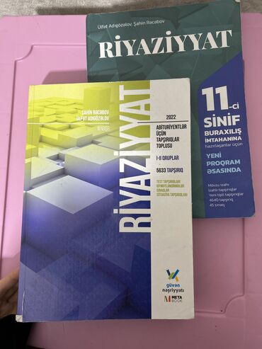 riyaziyyat test toplusu 1 ci hisse cavablari 2019 pdf: Riyaziyyat güvən test topluları birlikdə 8 manat ayrı ayrılıqda hərəsi