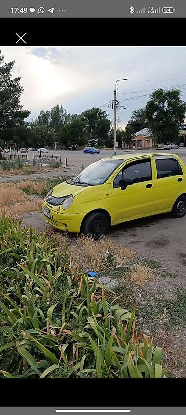 дайво: Daewoo Matiz: 2010 г., 0.8 л, Механика, Бензин — 1