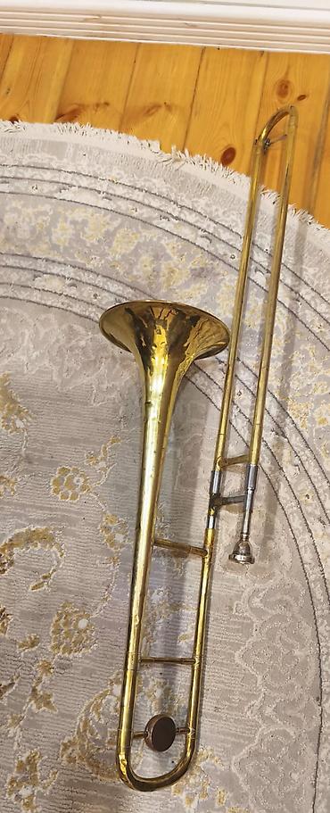 caz: Məhsul: Tenor trombon Təsvir: - Klassik sürgülü (slide) quruluşlu — 1