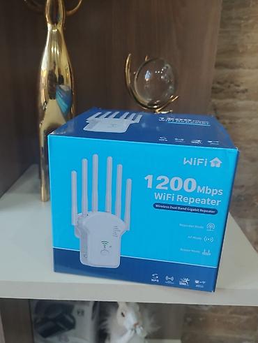 internet satışı: Wifi Repeater.Wifi gücləndirici.🏢🏠 Ofislər,bina evləri,həyət evləri və — 1
