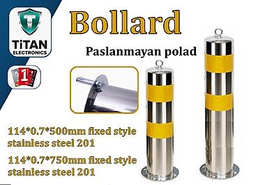 Yol çizgi boyaları: Yol dirəyi (Bollard) Bollard tehlukesizlik sistemi asan ve rahat — 1