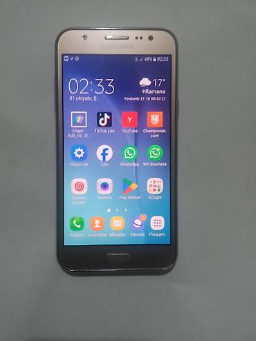 samsung 20: Samsung Galaxy J5, 8 GB, rəng - Gümüşü, İki sim kartlı — 2