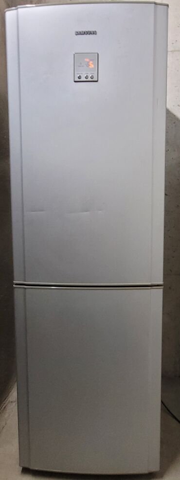 мини холодильник для напитков: Муздаткыч Samsung, Колдонулган, Эки камералуу, De frost (тамчы), 60 * 175 * 60