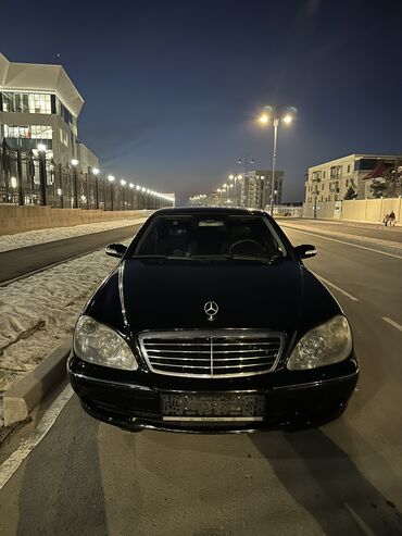 мерседес с 180 бу: Mercedes-Benz S-Class: 2002 г., 5 л, Автомат, Бензин, Седан