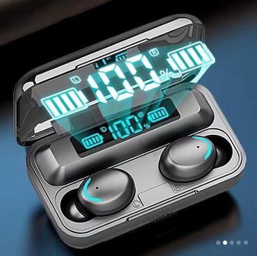 Qulaqcıqlar: Yeni Simsiz (Bluetooth) Qulaqcıqlar, rəng - Qara — 3