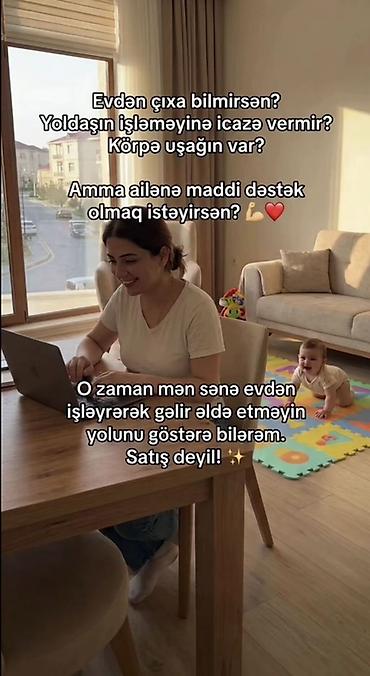 part time online is elanlari: Ev köməkçisi tələb olunur, Dəyişən qrafik, Təcrübəsiz — 1