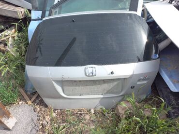 фит крло: Крышка багажника Honda 2003 г., Б/у, цвет - Серебристый,Оригинал