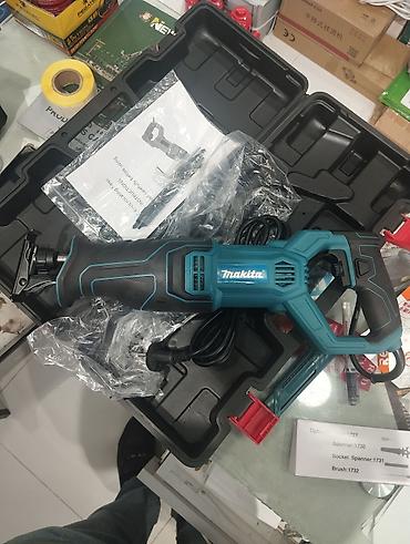 misar frez: Makita elektrikli reciprok mişar (tısbağa mişarı) – şəbəkə ilə işləyən — 1