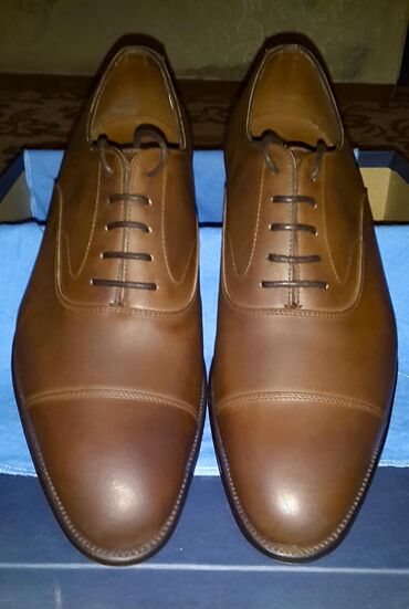 обувь подростковый: Английские туфли премиум класса Alfred Sargent размер UK 8,5