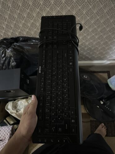 Клавиатуры: Клавиатура, A4Tech, Проводное подключение, Размер: 100% — 3