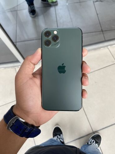 Apple iPhone: IPhone 11 Pro, Matte Midnight Green, Face ID