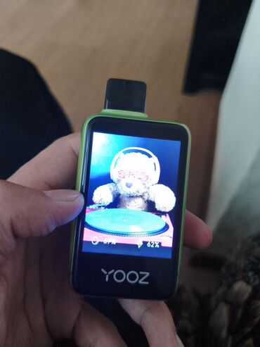 Qəlyan, vayp və aksesuarları: YOOZ ekranlı birdəfəlik elektron siqaret/pod cihazı - Brend: YOOZ -