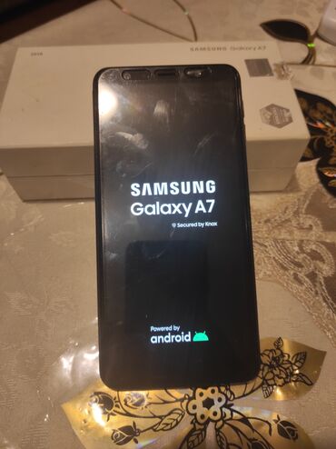 samsung a7 2016 qiymeti: Samsung A7, rəng - Göy, Barmaq izi, İki sim kartlı