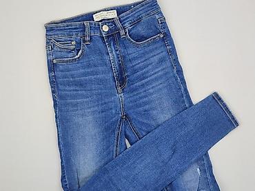 deichmann kozaki: Stradivarius, Jeansy damskie, rozmiar S — 1