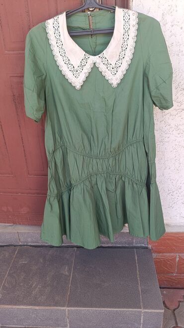 платье зеленое: Повседневное платье, Лето