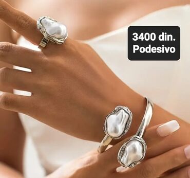 moderne narukvice: Set: Prsten, Materijal: Biser
