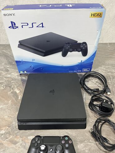 playstation 5 azn: Playstation 4 Slim model 500 gb yaddaş 1 ədəd orginal pultu və