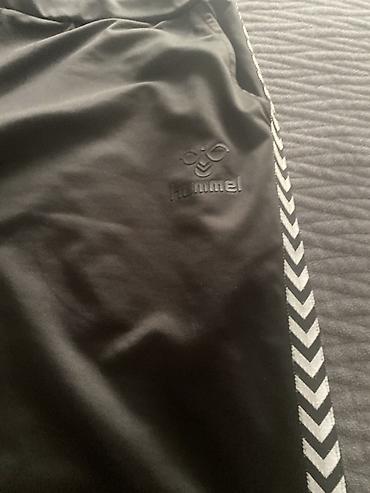 off white duks: İdman Şalvar, Hummel, M, rəng - Qara — 1