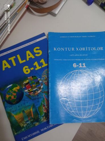 2ci sinif informatika: Coğrafiya atlas 6-11 sinifler 5 man